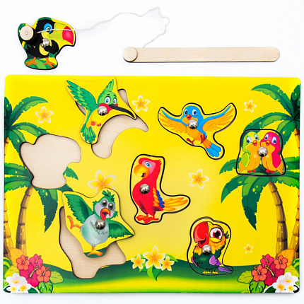 Магнитная рыбалка Птицы