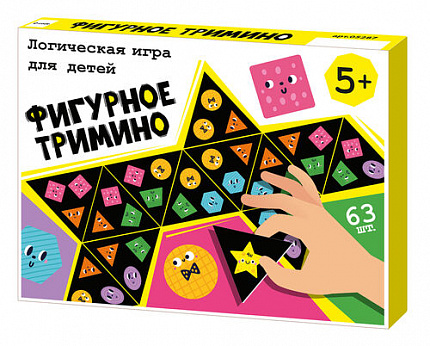 Игра логическая "Фигурное тримино"