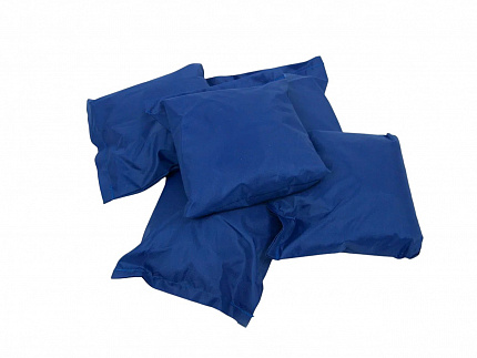 Мешочек для метания с песком 300 грамм (синий)