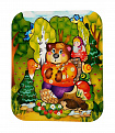 Деревянный пазл "Маша и Медведь" 19 деталей