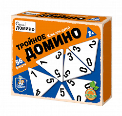 Игра настольная "Тройное домино"