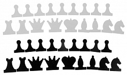 Шахматы демонстрационные магнитные