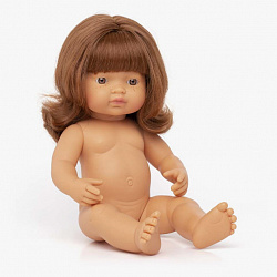 Кукла Девочка европейка 38 см Рыжие волосы