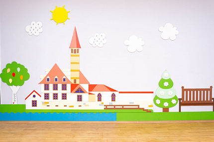 Развивающая панель «Приоратский дворец»