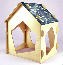 Игровой домик "Классика" с грифельной крышей