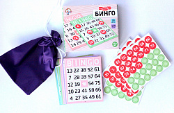 Настольная игра «Бинго» (картонные фишки)