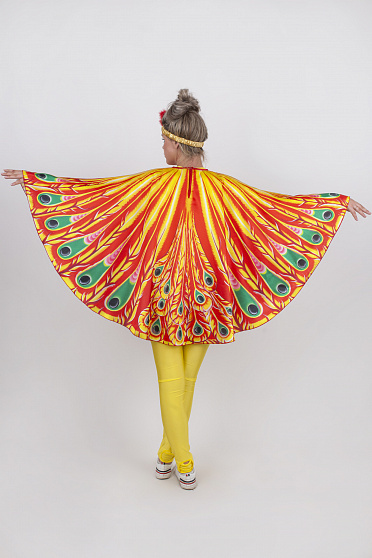 Жар-Птица пончо для взрослых