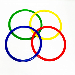 Обруч плоский 30см