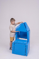 Мягкий конструктор МубиКуби "Панели"
ВИК, голубой, 23 элемента, Магматик