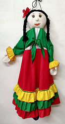 Ростовая кукла "Цыганка"