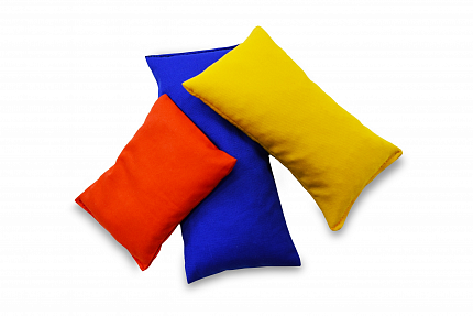 3 весовых мешочка с крупой (разный вес)