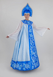 Костюм Зимушка Лебедушка для взрослого