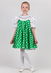 Сарафан в горошек для девочки 3