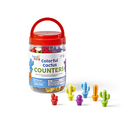 Развивающая игрушка "Такие разные кактусы"  (72 элемента)