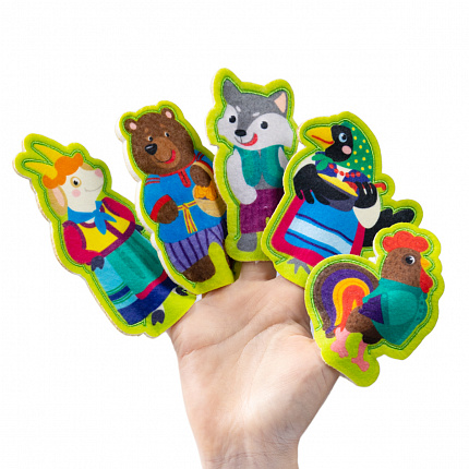 Пальчиковый кукольный театр «Потешки» из фетра