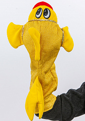 Перчаточная кукла Золотая рыбка