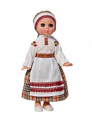Эля в белорусском костюме