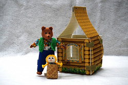 Театр "Маша и медведь"  с домиком