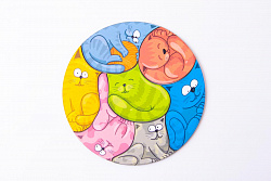 Пазл Котики