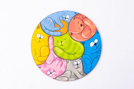 Пазл Котики