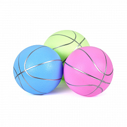 Мяч резиновый баскетбольный d-15см (6"), PVC