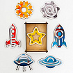 Трафареты Космос