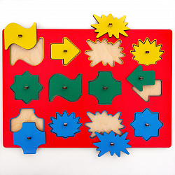 Монтессори Геометрические фигуры №1