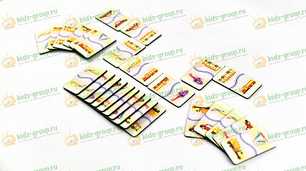 Домино ТРАНСПОРТ ХДФ (фанера УФ печать)