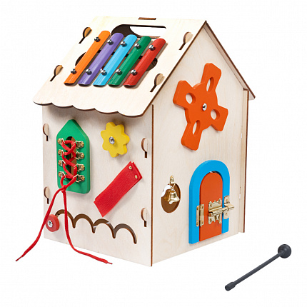 Бизиборд "Музыкальный домик "