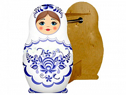 ВЕШАЛКА РЯЖЕНИЙ МАТРЕШКА 2 ФАНЕРА