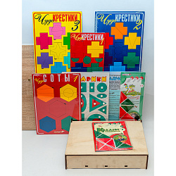 Общий комплект игр ко всем программам по сказкотерапии (3-7 лет; на одного ребенка), Игры Воскобовича