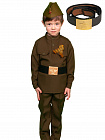 Солдатик в брюках детский  ремень кожзам, пряжка металл