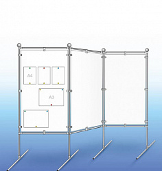 Стенд-ширма №3.1 магнитно-маркерная двухсторонняя