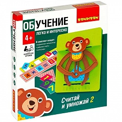 Весы детские математические «СЧИТАЙ И УМНОЖАЙ 2», Мишка