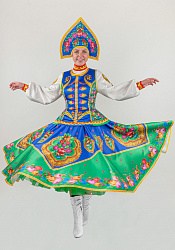 Русский павловопосадский костюм женский Василиса
