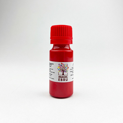 Краска Magic EBRU красная, 20 мл
