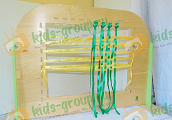 Настольный кистевой тренажер для развития моторики "Плетение"