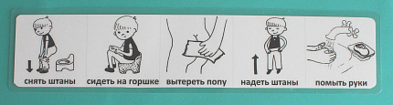 Пособие ПЕКС. Последовательность действий «ТУАЛЕТ – ГОРШОК»
