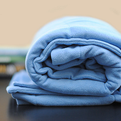 Утяжеленный плед с фиксированным весом 100х145 см