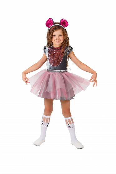 Карнавальный костюм детский "Мышка Лаура"