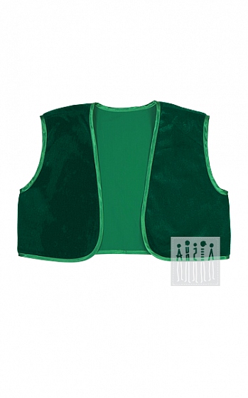 Жилет из бархата