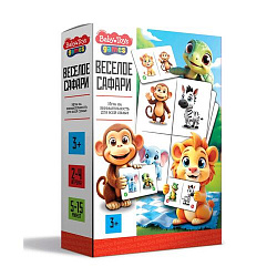 Игра настольная "Весёлое сафари" Baby toys games
