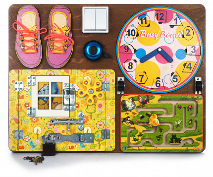 Развивающая доска №2 для девочек