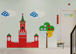 Развивающая настенная панель "Патриотическая" миди