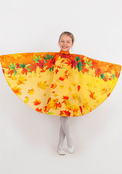 Живые декорации Полупончо Осень