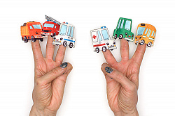 Пальчиковый театр Транспорт фетр (6 дет)