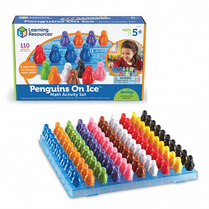 Развивающая игрушка  "Пингвины на льдине" (110 элементов)