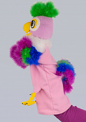 Перчаточная кукла Попугай