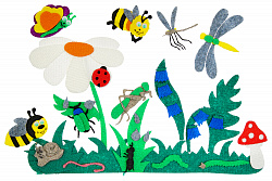 Насекомые с игровым полем (19дет)