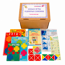 Комплект к программе по сказкотерапии (5-7 лет; на группу 10 человек) + коврограф Ларчик, Игры Воскобовича